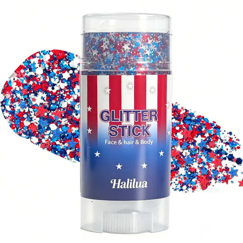 4th of July Glitter Stick