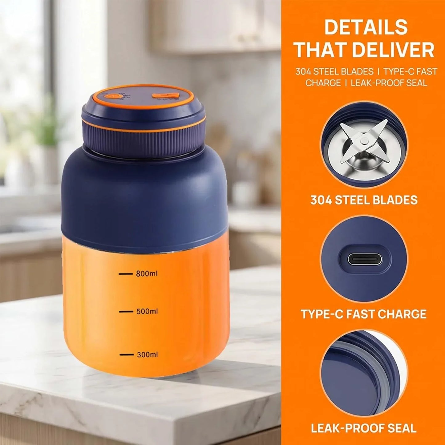 Portable Juicer Cup