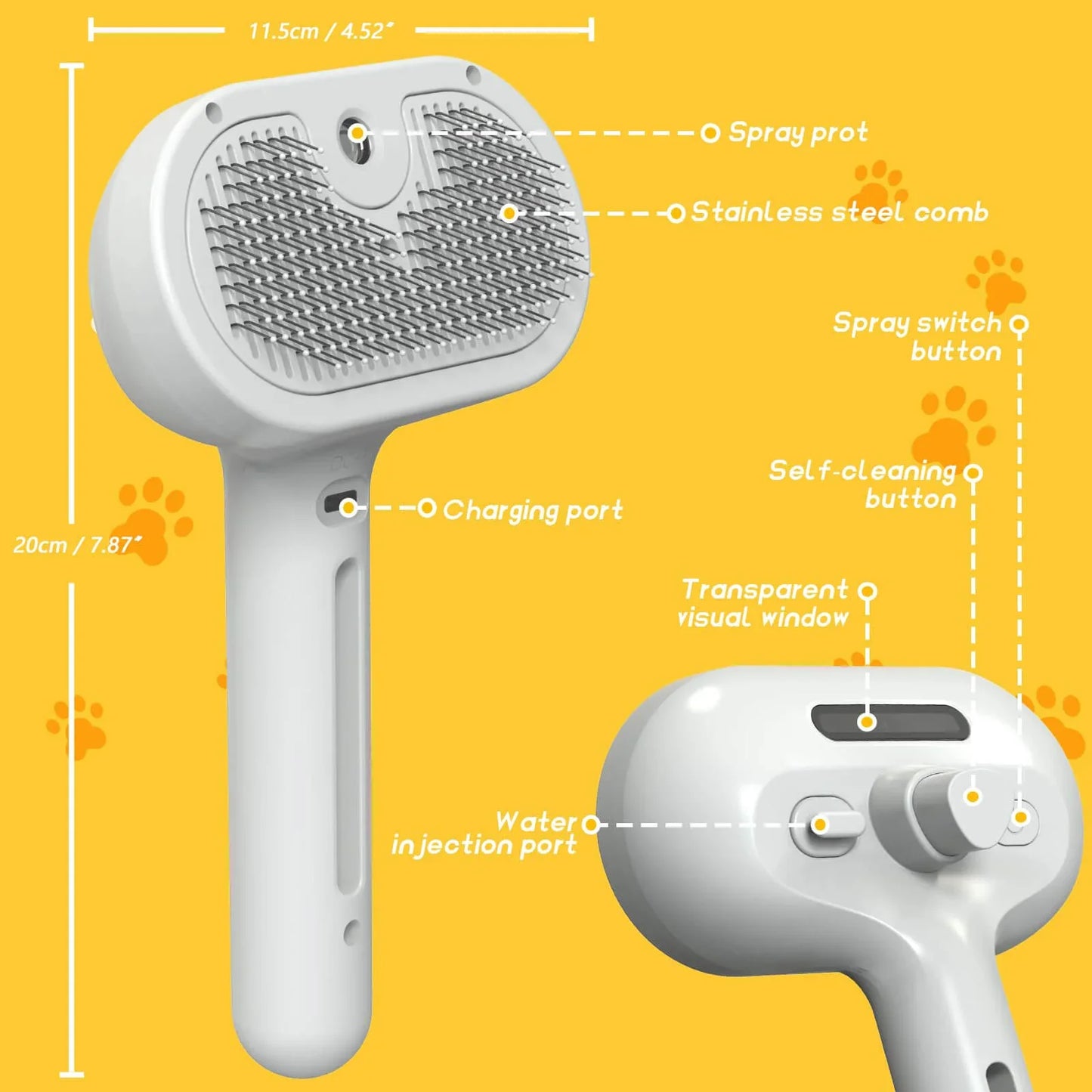 Pet Spray Comb