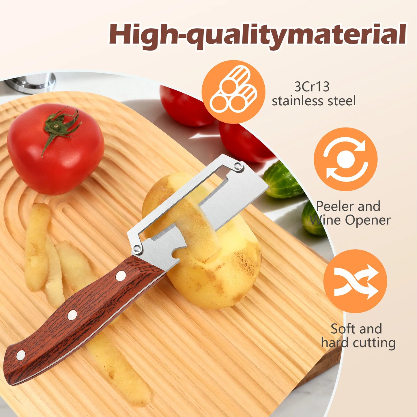 Stainless Steel Peeler